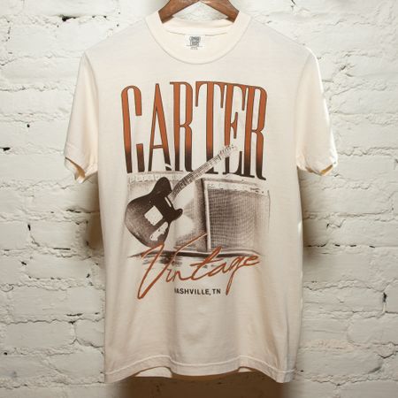 Carter Vintage Ivory Tele and Amp Tee thumbnail