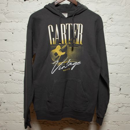Carter Vintage Charcoal Tele and Amp Hoodie thumbnail