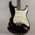 Fender '60 CS Stratocaster Heavy Relic "Time Machine" 2021, Black — thumbnail 1 of 9