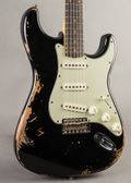 Fender '60 CS Stratocaster Heavy Relic "Time Machine" 2021, Black — thumbnail 3 of 9