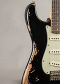 Fender '60 CS Stratocaster Heavy Relic "Time Machine" 2021, Black — thumbnail 4 of 9