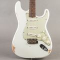 Fender '63 Custom Shop Stratocaster Relic 2021, Olympic White — thumbnail 1 of 9