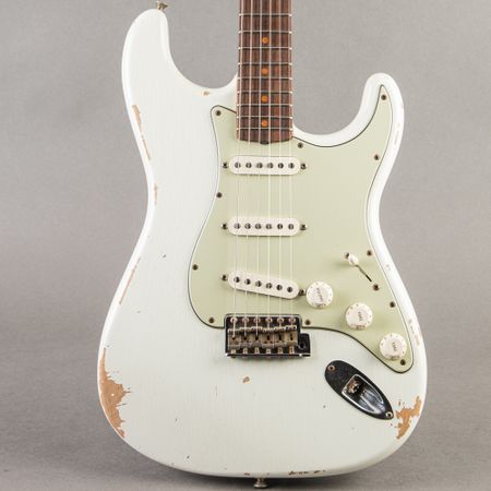 Fender '63 Custom Shop Stratocaster Relic 2021, Olympic White thumbnail