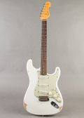 Fender '63 Custom Shop Stratocaster Relic 2021, Olympic White — thumbnail 5 of 9