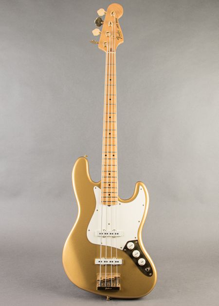 Vintage Jazz Bass 4弦 Fenderストラップ付 Carter Vintage - Fender Jazz Bass 1964, Lake Placid Blue With