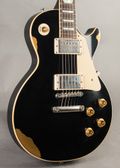 Gibson Custom Les Paul Standard Aged 2017, Ebony Over Goldtop — thumbnail 3 of 10