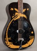 Dobro Duolian "Hula Blues" 1999, Palm Tree Stencil — thumbnail 3 of 9