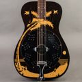 Dobro Duolian "Hula Blues" 1999, Palm Tree Stencil — thumbnail 1 of 9
