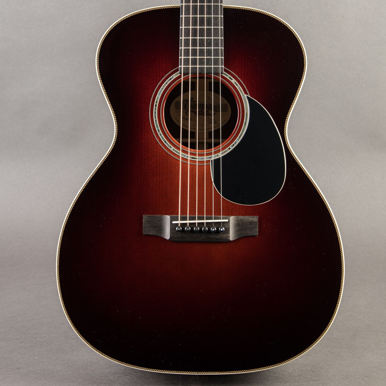 2021 Thompson OM Mad A at Carter Vintage Guitars