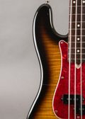 Fender Precision Bass 1993, Sunburst Foto Flame — thumbnail 4 of 10