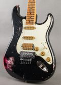 Fender Custom Shop Black Lightning Stratocaster 2026, Black over Pink Paisley — thumbnail 3 of 10