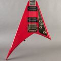 Jackson Randy Rhodes Custom V 1984, Ferrari Red — thumbnail 1 of 8