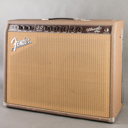 Fender Vibroverb 6G16 2x10 Combo 1963, Brown thumbnail