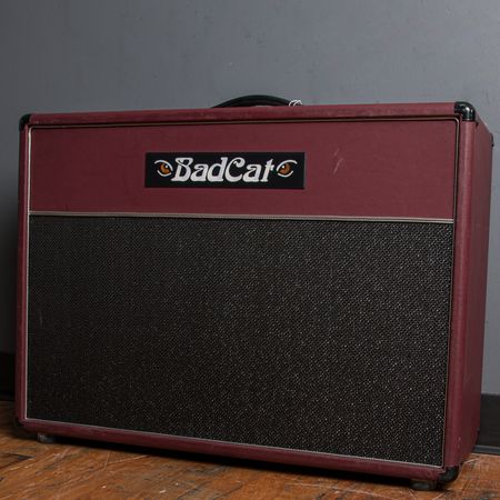 Bad Cat S212 2x12 Open Back Cabinet Sampson Era 2005, Maroon thumbnail