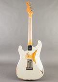 Fender Custom Shop '56 Stratocaster Heavy Relic 2022, Olympic White over Sunburst — thumbnail 9 of 10