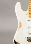 Fender Custom Shop '56 Stratocaster Heavy Relic 2022, Olympic White over Sunburst — thumbnail 5 of 10