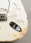 Fender Custom Shop '56 Stratocaster Heavy Relic 2022, Olympic White over Sunburst — thumbnail 4 of 10