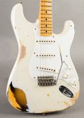 Fender Custom Shop '56 Stratocaster Heavy Relic 2022, Olympic White over Sunburst — thumbnail 3 of 10