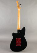 Reverend Jetstream 390 2006, Black w/ Hand-Painted Pin Stripes — thumbnail 8 of 9