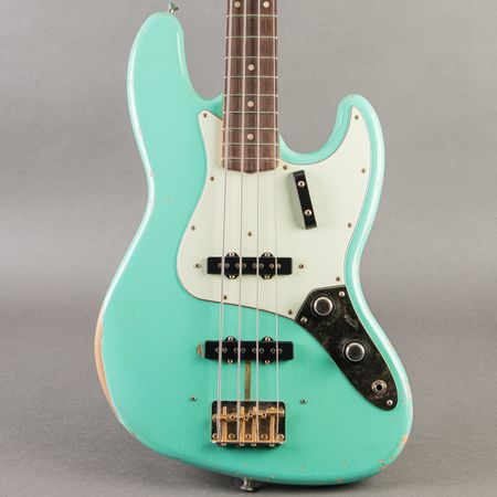 Fender Custom Shop Jazz Bass 2016, Surf Green Relic thumbnail