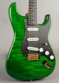 Fender Custom Shop WW10 Artisan Flame Stratocaster 2024, Translucent Green — thumbnail 3 of 9