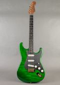 Fender Custom Shop WW10 Artisan Flame Stratocaster 2024, Translucent Green — thumbnail 5 of 9