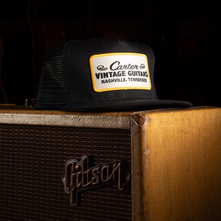 Carter Vintage Black Sign Patch Hat thumbnail