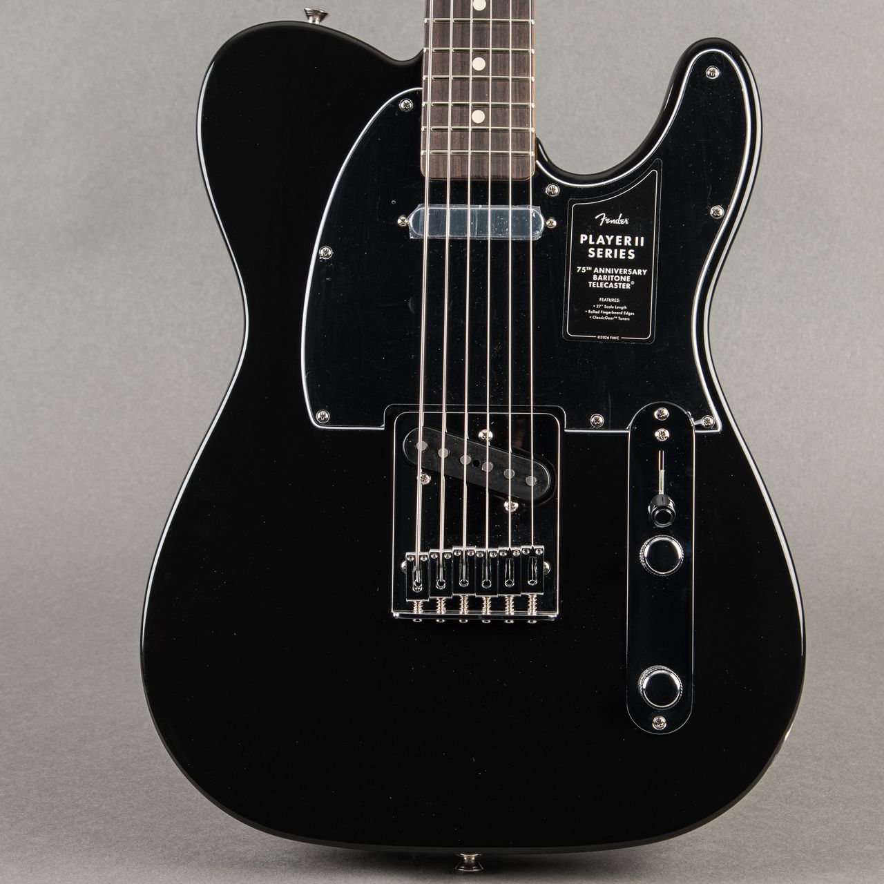 2026 Fender 75th Anniversary Player II Baritone Telecaster at Carter Vintage Guitars