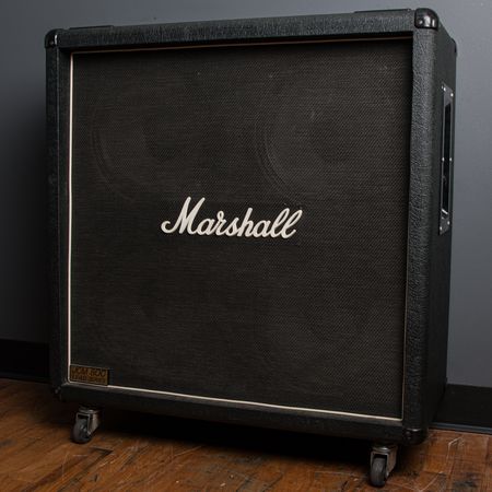 Marshall 1960B 4x12 Straight Cab w/ G12-65 1983, Black thumbnail