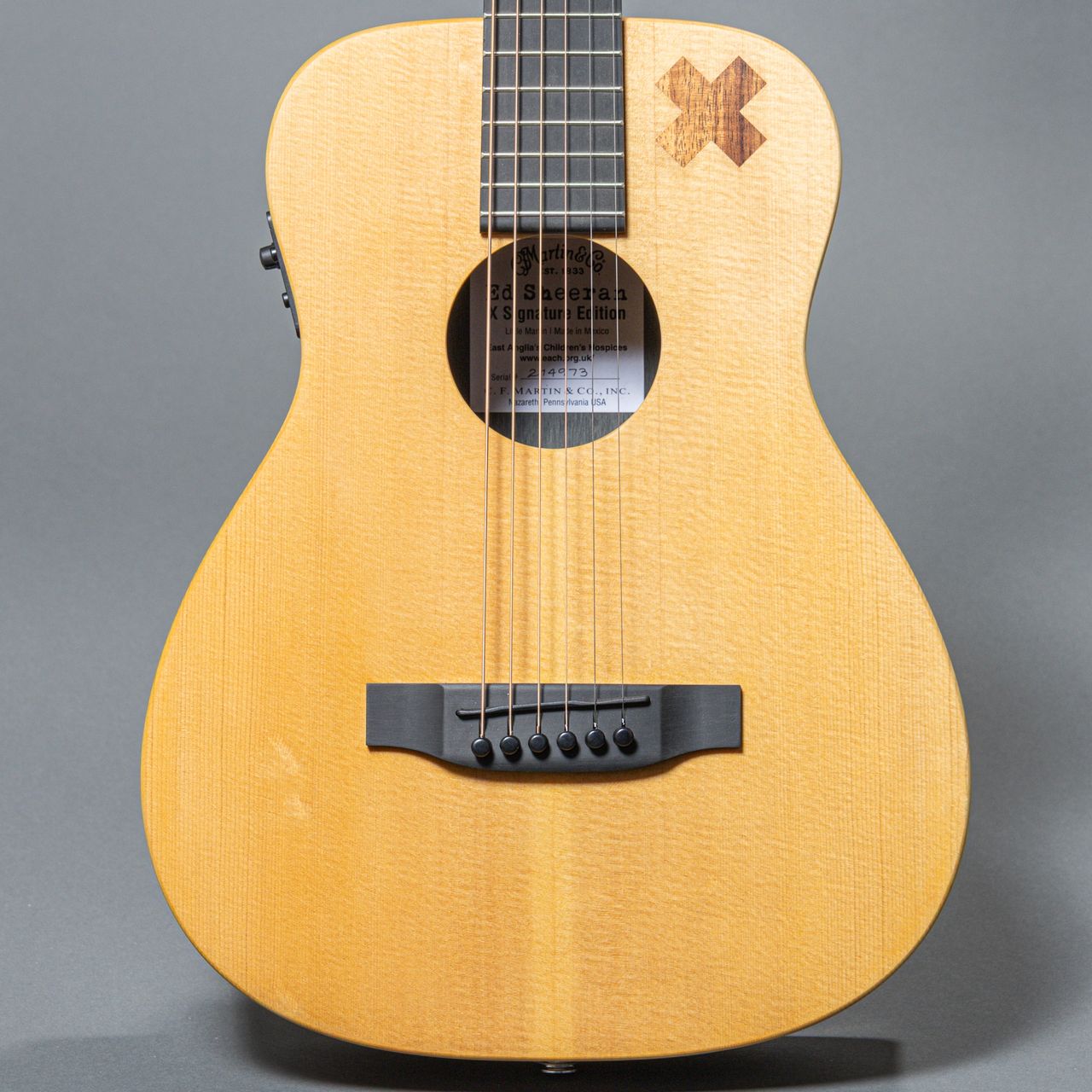 Norman's Rare Guitars - Martin LX1E Ed Sheeran Signature X 2015 Norman's Rare Guitars - Martin LX1E Ed Sheeran Signature X 2015