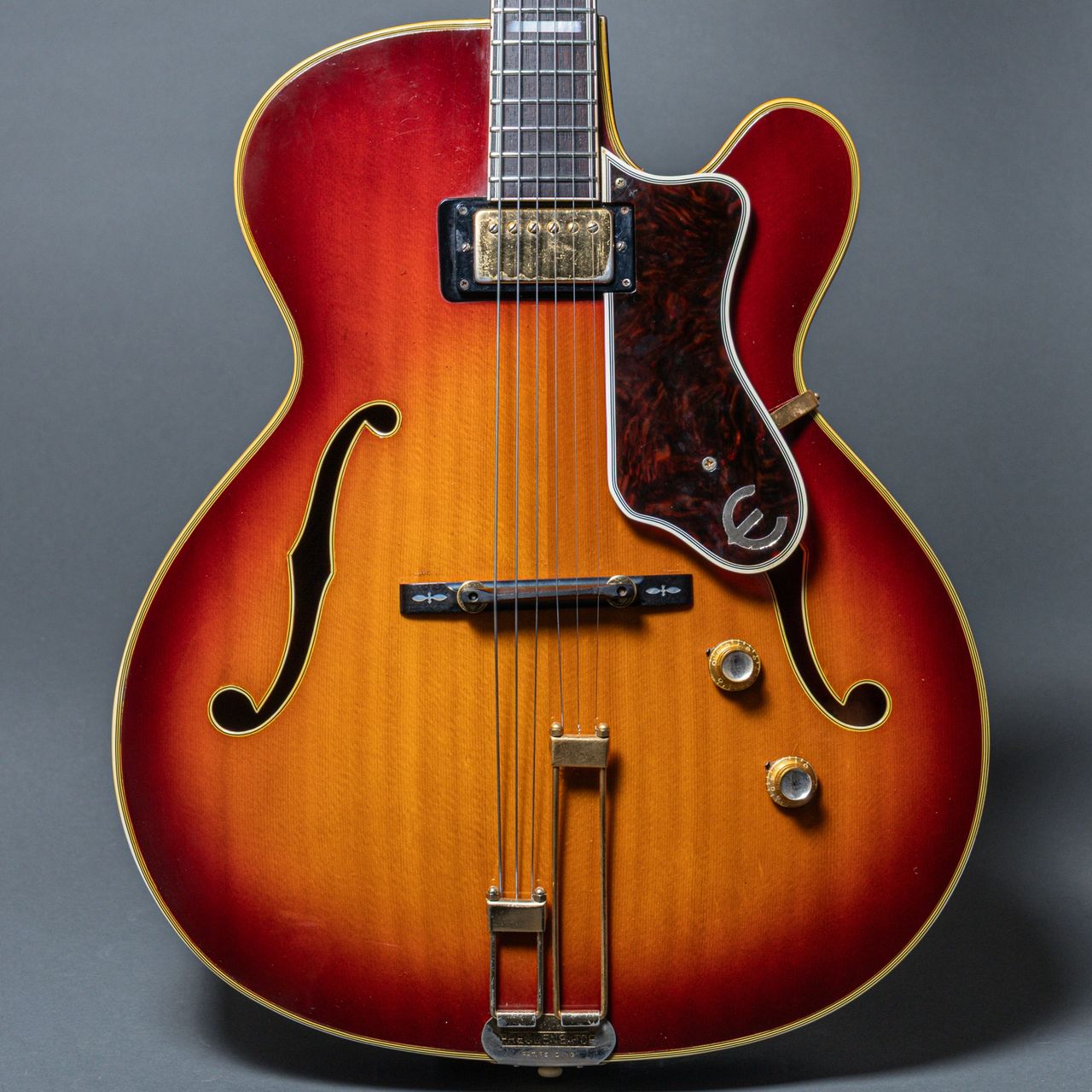 Norman's Rare Guitars - Epiphone DeLuxe Custom 1964, Cherry