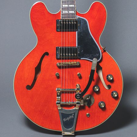 Norman's Rare Guitars - Epiphone DeLuxe Custom 1964, Cherry